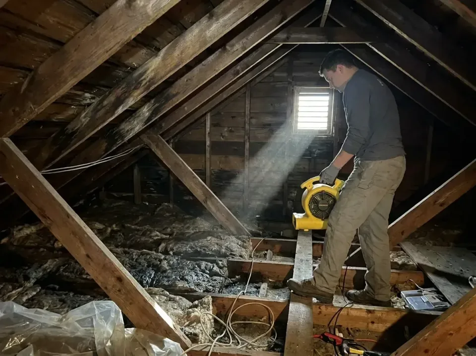 attic-water-damage-drying-proc-007 — frequently asked questions, Emergency Water Extraction & 24/7 Flood Response in Seaford…